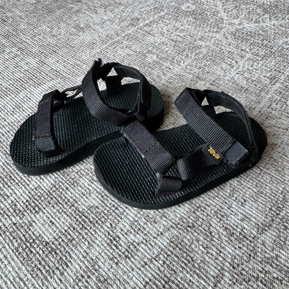 Teva Toddler Black Sandals - T6